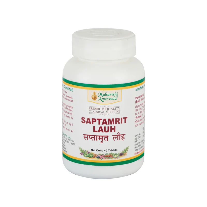 Saptamrit Lauh (Pack of 40 Tabs)
