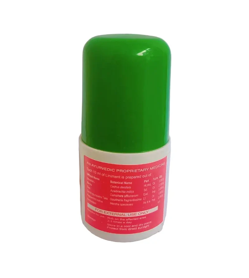 Rhukot Liniment Roll-on – Kottakkal Arya Vaidya Sala – 10ml