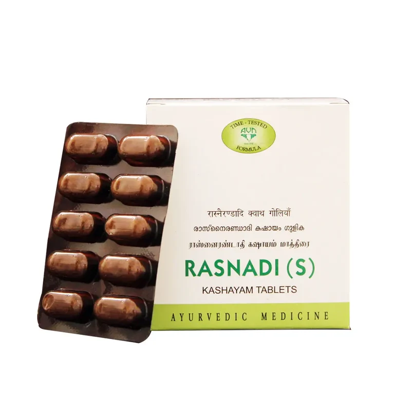 Rasnadi Kashayam Tablets (S) - 120 Nos - AVN Arogya