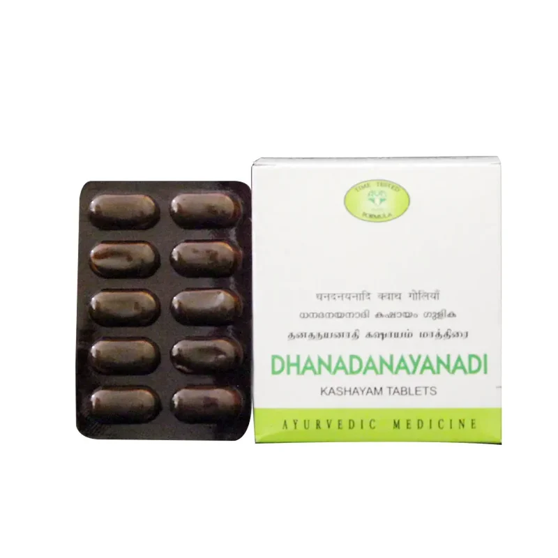 Dhanadanayanadi Kashayam Tablets - 120 Nos - AVN Arogya