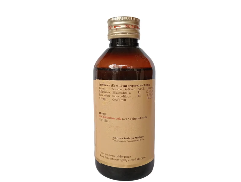 Ksheerabala Thailam - SKM SIDDHA AND AYURVEDA