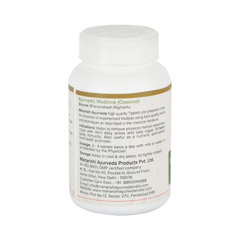 Ashwagandha Tablets (Pack of 60 Tabs)