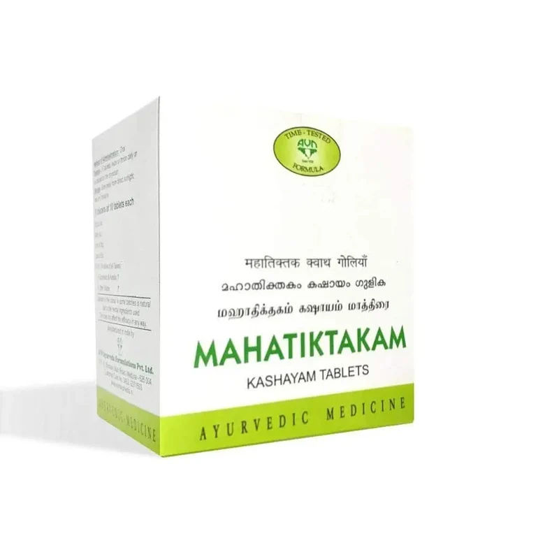 Mahatiktakam Kashayam Tablets - 120Nos - AVN Arogya