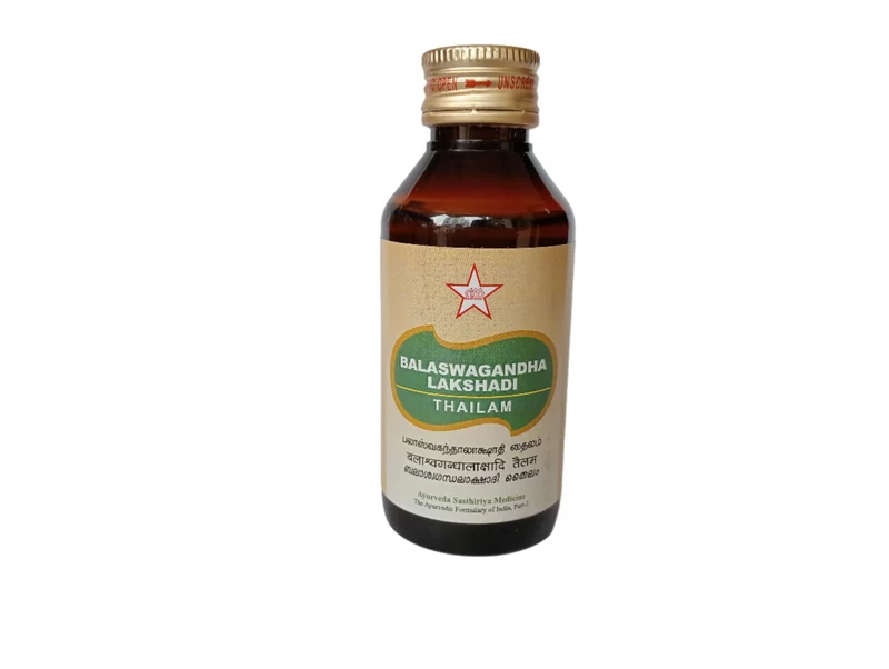 Balaswagandha Lakshadi Thailam - SKM SIDDHA AND AYURVEDA
