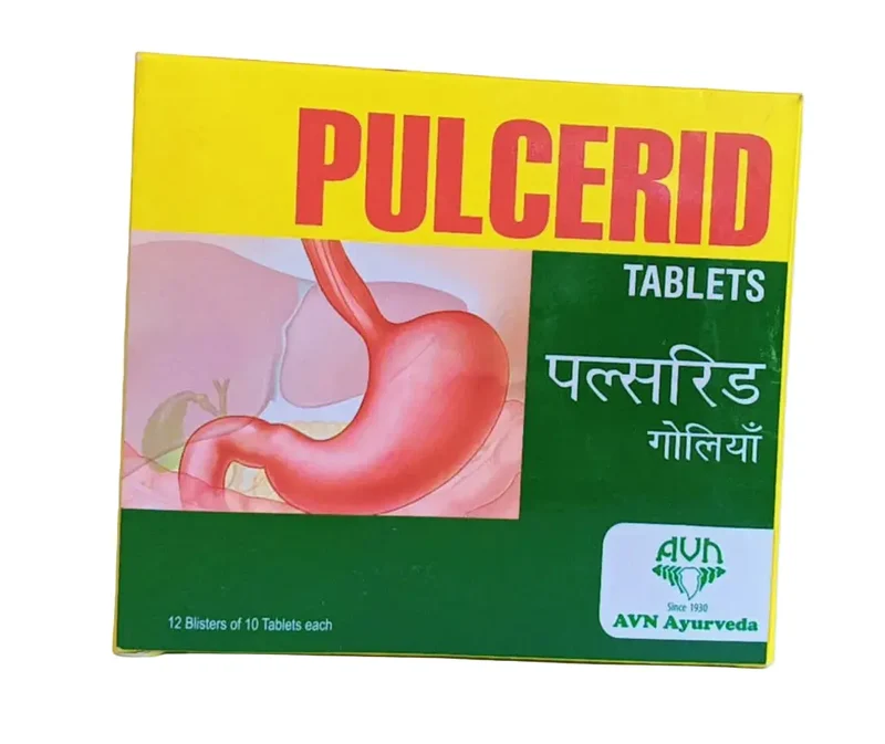 Pulcerid Tablets - 120 Nos - AVN Arogya