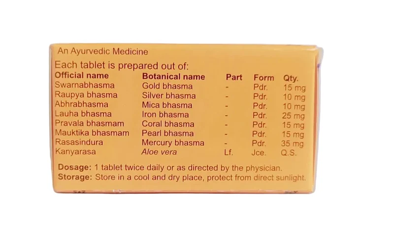 BRIHAT VATACHINTAMANIRASAM TABLET -KOTTAKKAL