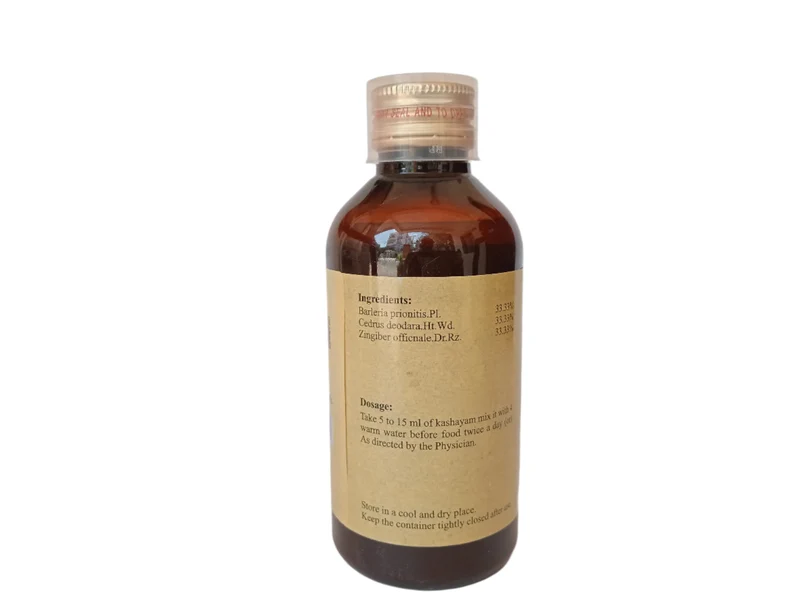 Sahacharadi Kashayam - 200ml - SKM SIDDHA AND AYURVEDA