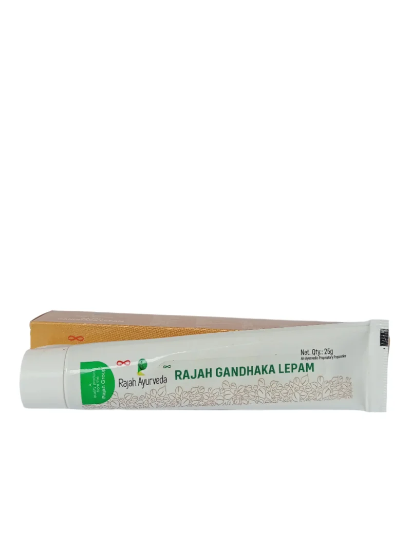 Rajah Gandhaka Lepam - 25gm - Rajah Ayurveda