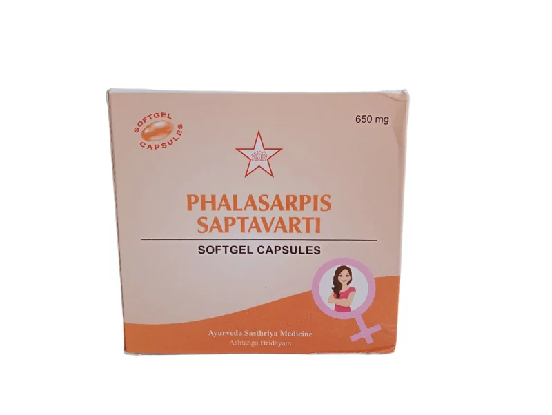 Phalasarpis Saptavarti Softgel Capsules - (10x10)nos(650mgm) - SKM SIDDHA AND AYURVEDA