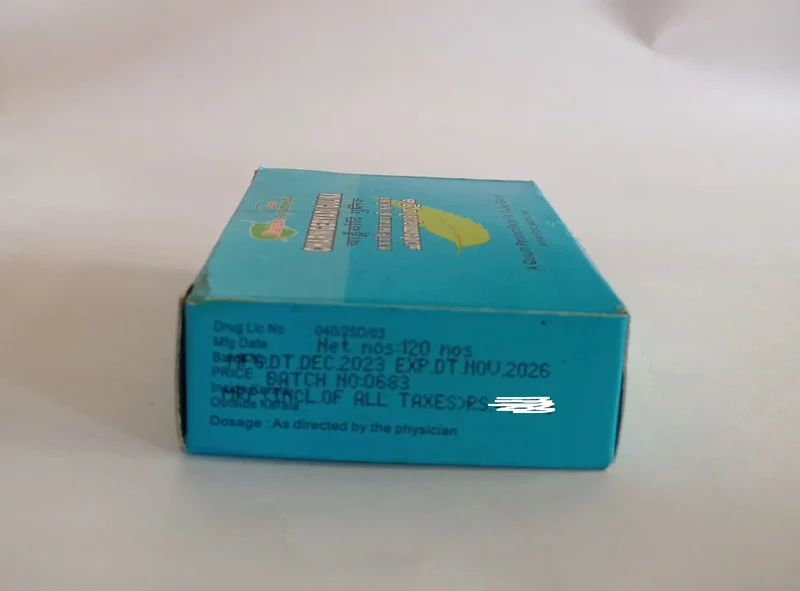 Charngeryadi Gulika - 120 Nos - Rajah Ayurveda
