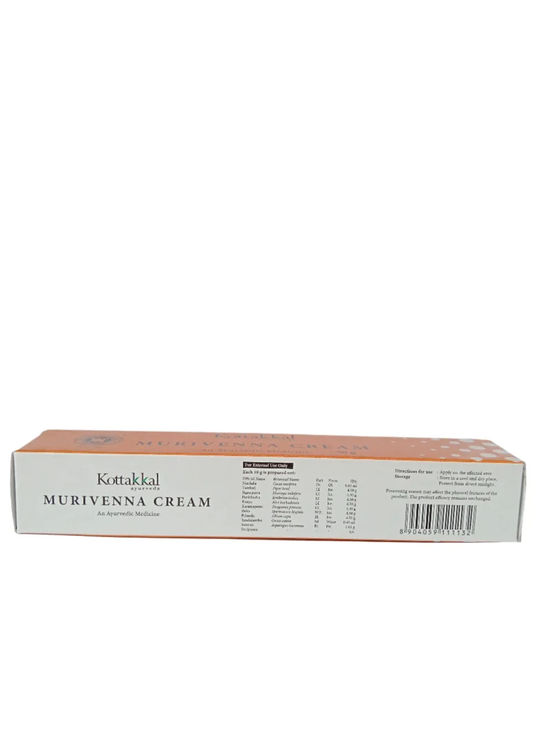 MURIVENNA CREAM - Kottakkal Arya vaidya sala- 30gm