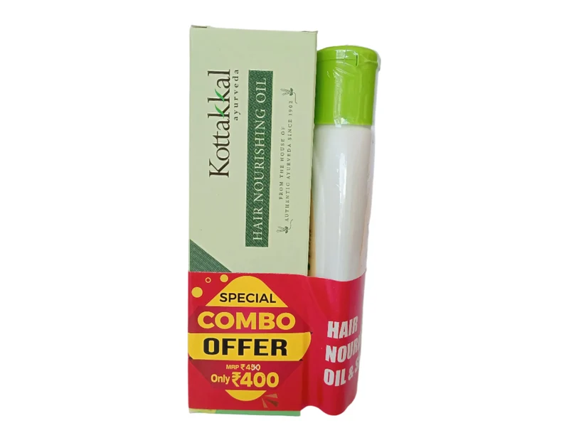Hair Nourishing oil & Shampoo (Combo Offer) - KOTTAKKAL ARYAVAIDYASALA