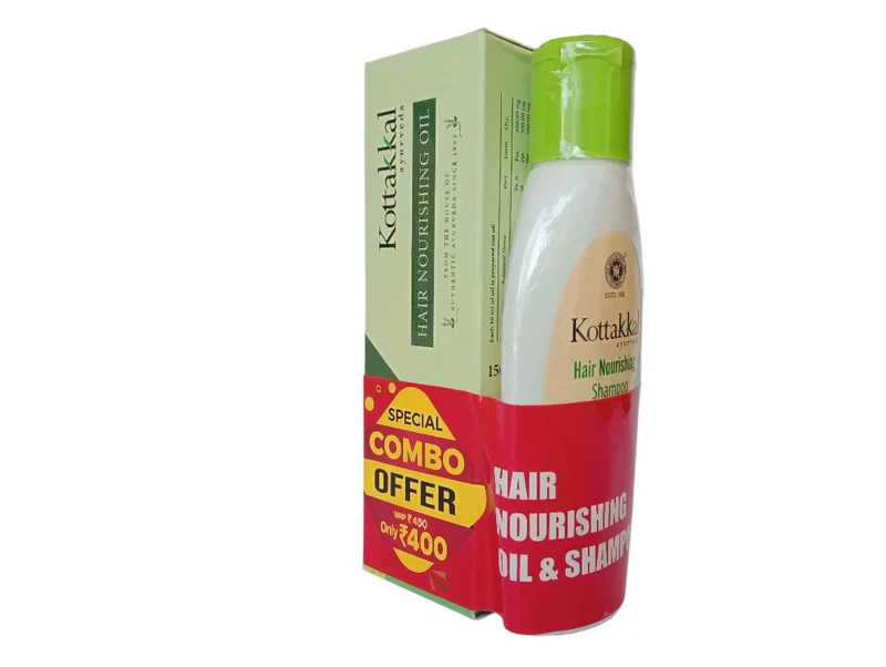 Hair Nourishing oil & Shampoo (Combo Offer) - KOTTAKKAL ARYAVAIDYASALA
