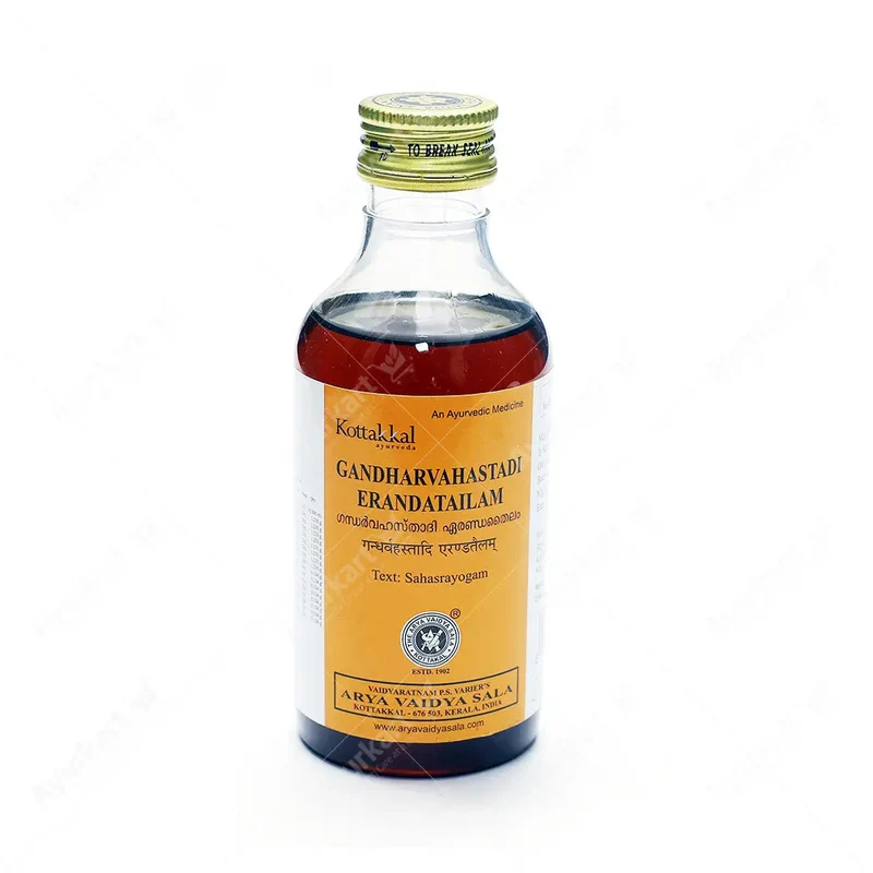 Gandharvahasthadi Eranada Tailam - Kottakkal Ayurveda - 200ML