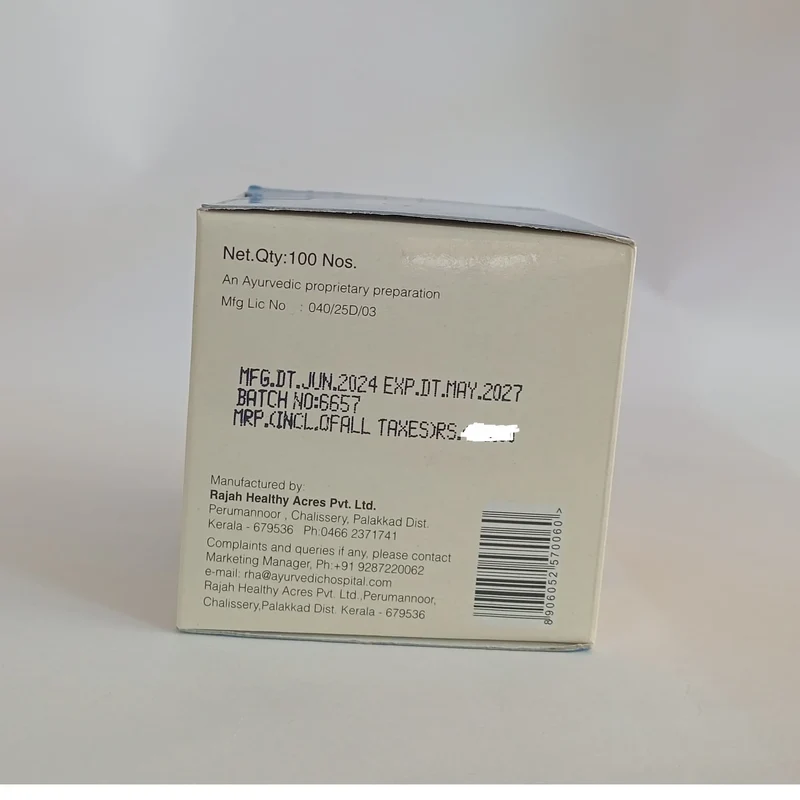 Flex Tablets - 100 Nos - Rajah Ayurveda