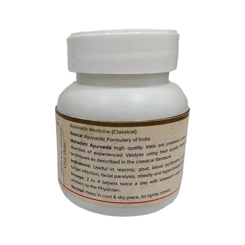 Brihat Manjisthadi Ghan Vati I - Blood Purifier (Pack of 60 Tabs)