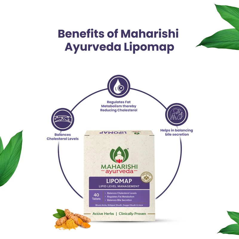 Lipomap - Reduces cholesterol levels naturally