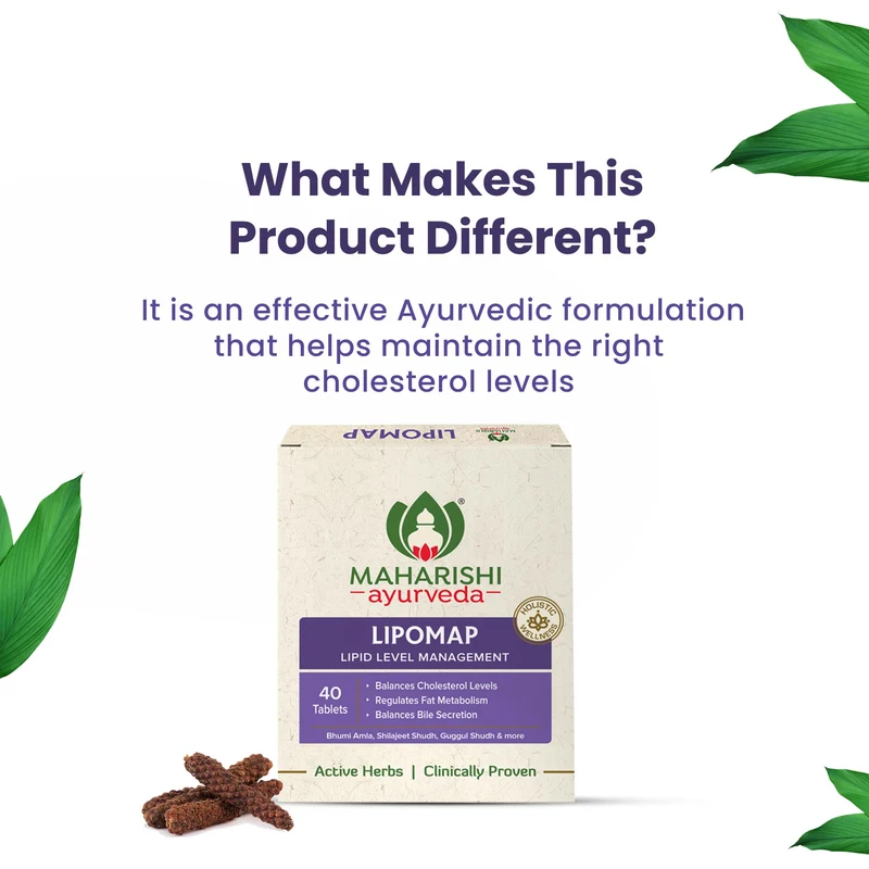 Lipomap - Reduces cholesterol levels naturally