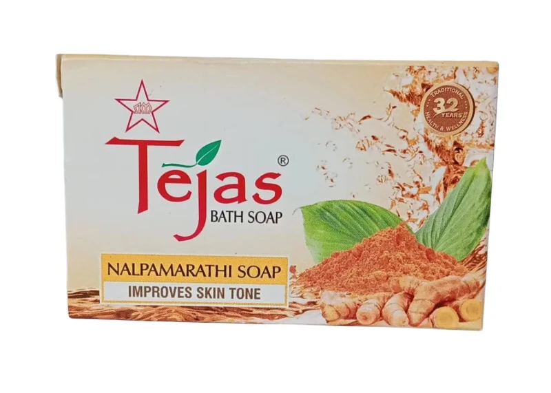 Tejas - Nalpamarathi Soap - 75gms - SKM SIDDHA AND AYURVEDA
