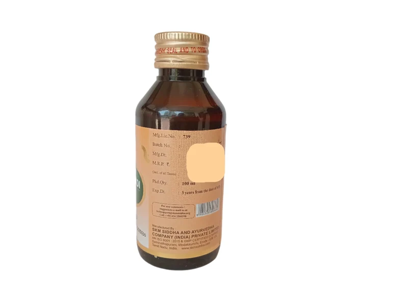 Sahacharadi Thailam - SKM SIDDHA AND AYURVEDA
