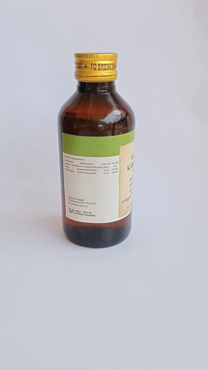 Karpooradi Thailam - Rajah Ayurveda
