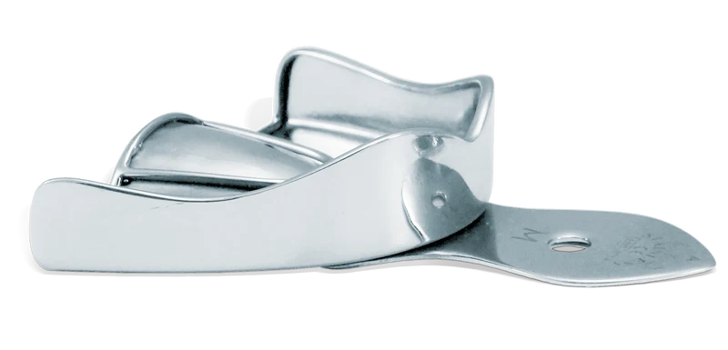 KKD® Abformlöffel ANATOMIC mit Retentionsrand „solide“, Satz mit 8 Löffeln