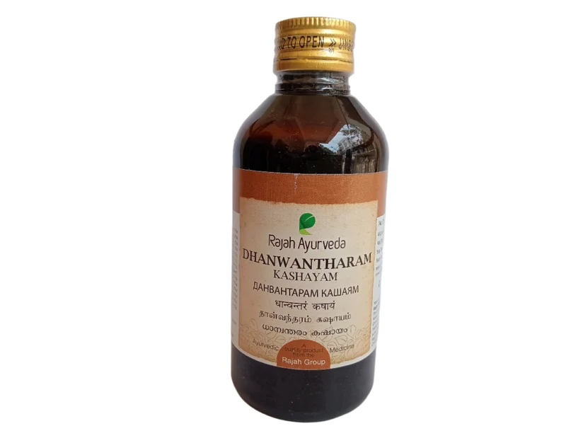 Dhanwantharam Kashayam - 200ML - RAJAH AYURVEDA