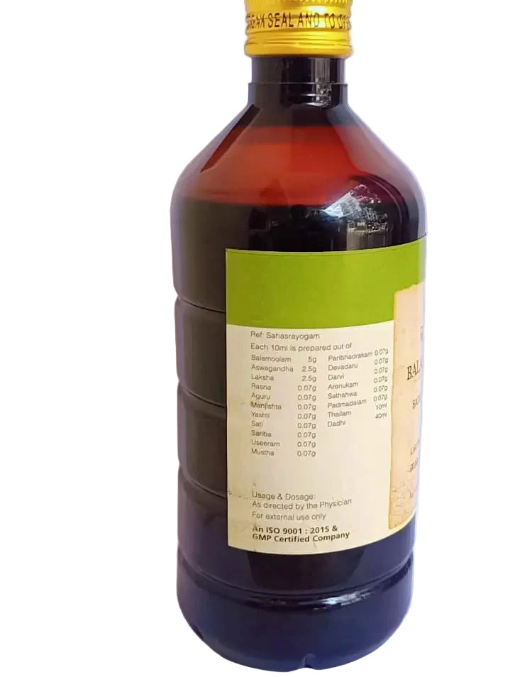 Balaswagandhadi Thailam - Rajah Ayurveda