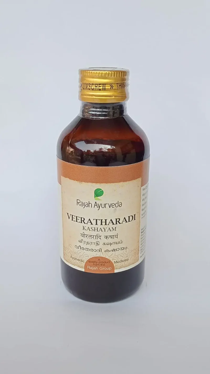Veeratharadi Kashayam - 200ML - RAJAH AYURVEDA