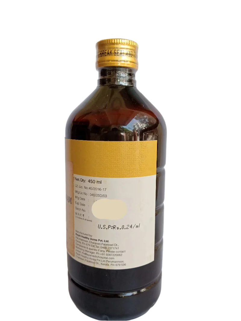 Punarnavasavam - 450ML - RAJAH AYURVEDA