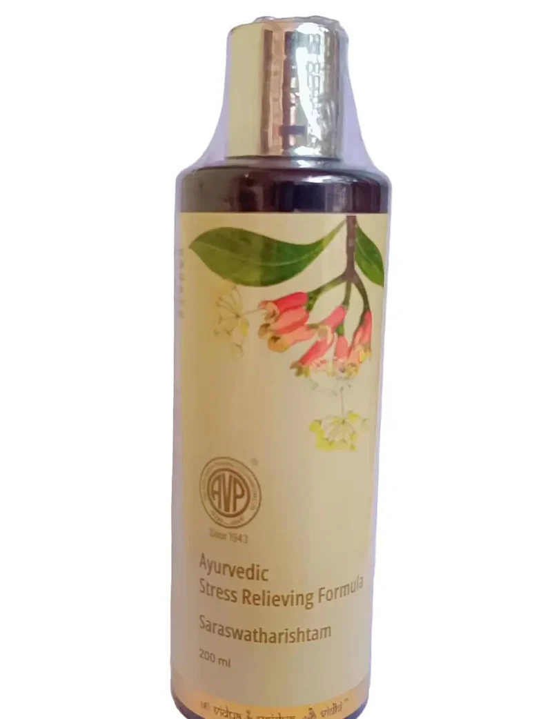 Saraswatharishtam (with gold) - 200ml - AVP