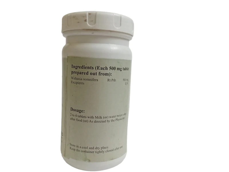 Amukkara Kizhangu Tablet - 500 Nos - SKM SIDDHA AND AYURVEDA