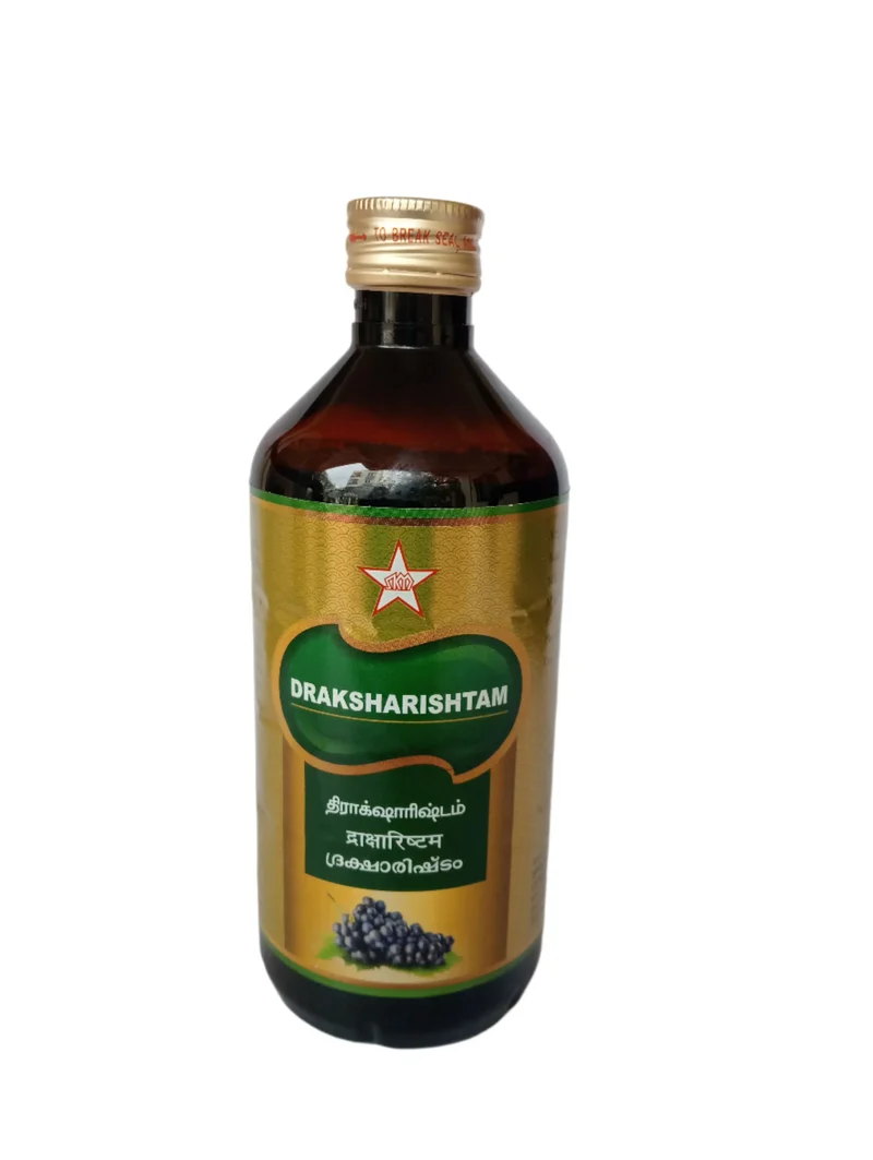 Draksharishtam 450ml - SKM Siddha and Ayurveda