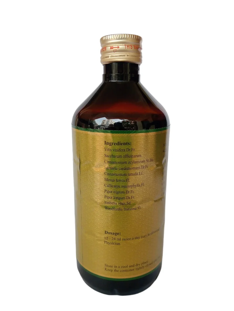 Draksharishtam 450ml - SKM Siddha and Ayurveda