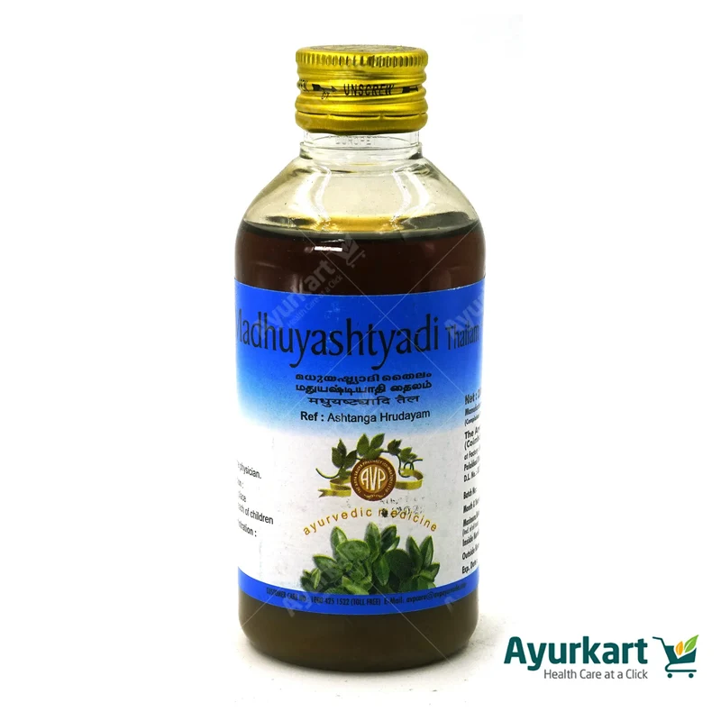 Madhuyashtyadi tailam - 200Ml - AVP