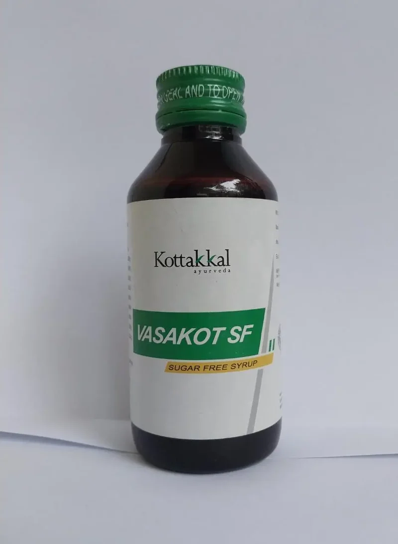 Vasakot Syrups sugar free - 100ML - Kottakkal