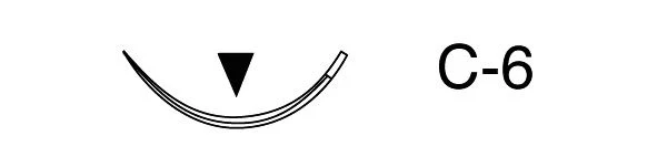 Hu-Friedy Perma Sharp Nadel-Faden-Kombination Polypropylene