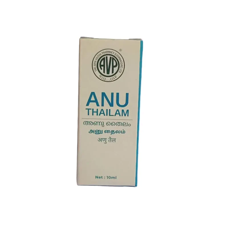 Anu Thailam 10ML - AVP Ayurveda