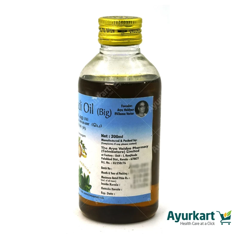 Amruthadi Oil - (B) 200ML - AVP Ayurveda