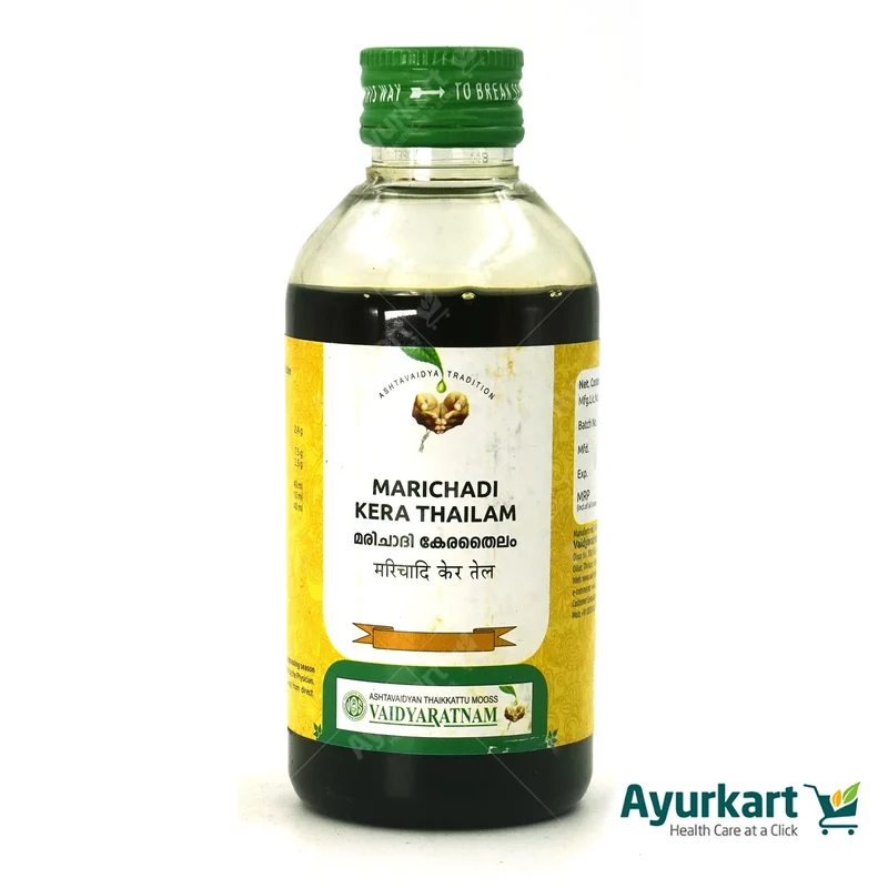 Marichadi Kera Thailam - 200ML - Vaidyaratnam