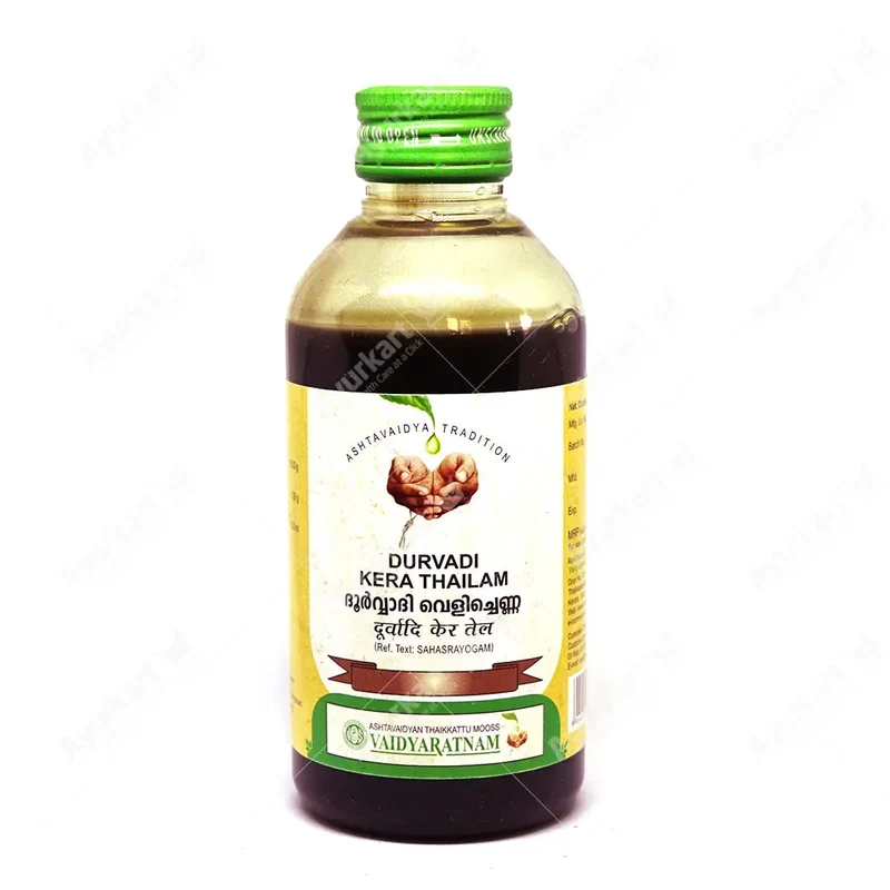 Durvadi Kera Thailam - 200ML - Vaidyaratnam