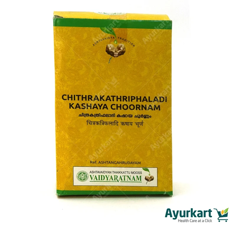 Chithrakathriphaladi Kashaya Choornam - 100GM - Vaidyaratnam