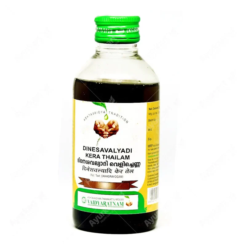 Dinesavalyadi Kera Thailam - 200ML - Vaidyaratnam