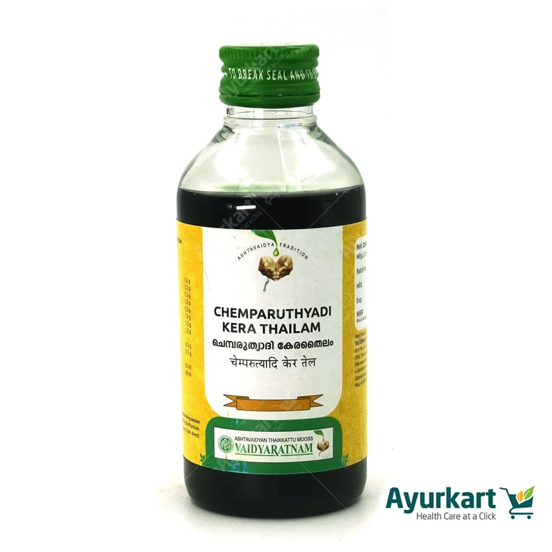 Chemparuthyadi Kera Thailam - Vaidyaratnam - 200ML