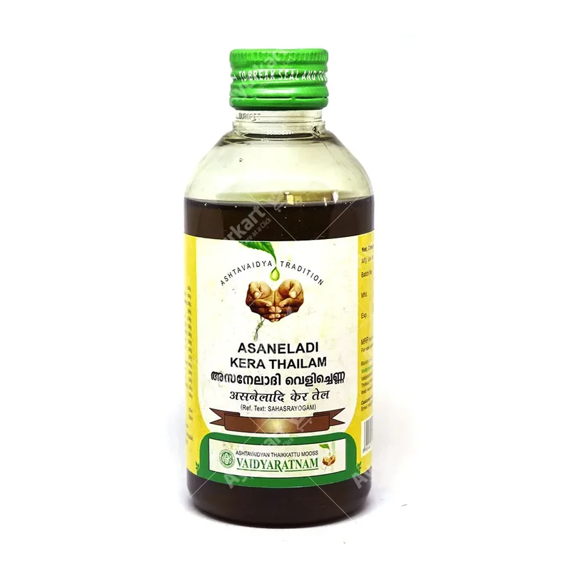Asaneladi Kera Thailam - 200ML - Vaidyaratnam