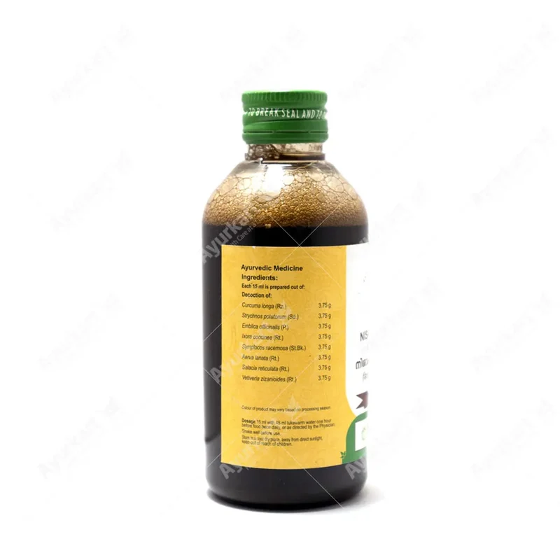 Nisakathakadi Kashayam - Vaidyaratnam-200ML