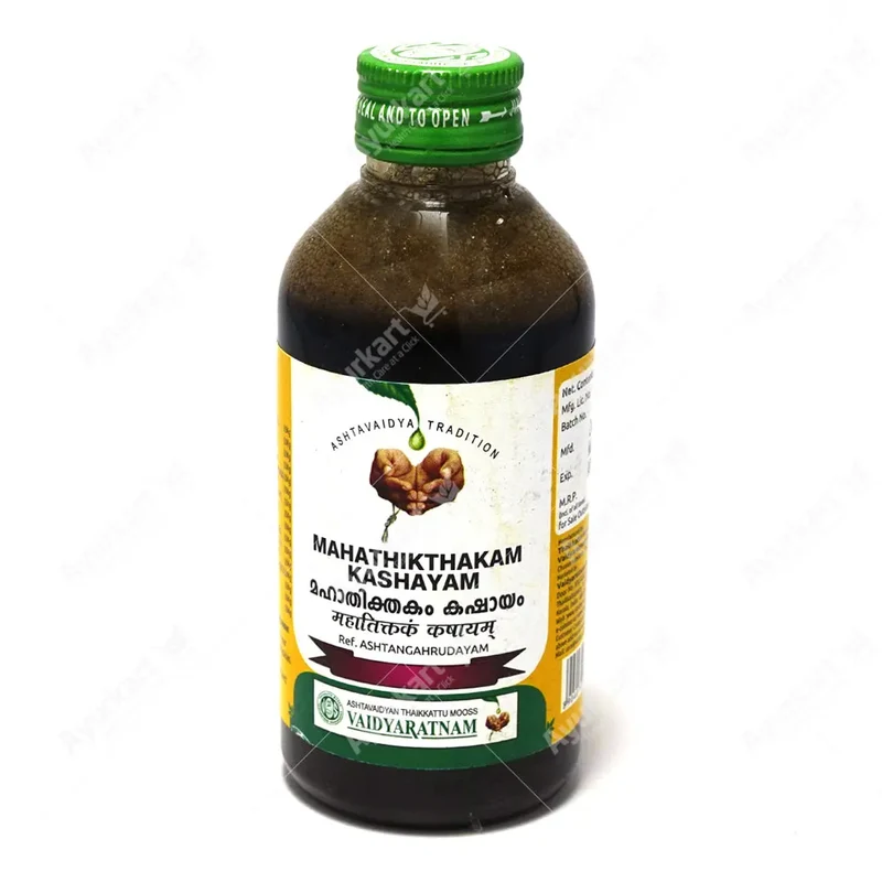 Mahathikthakam Kashayam - 200ML - Vaidyaratnam