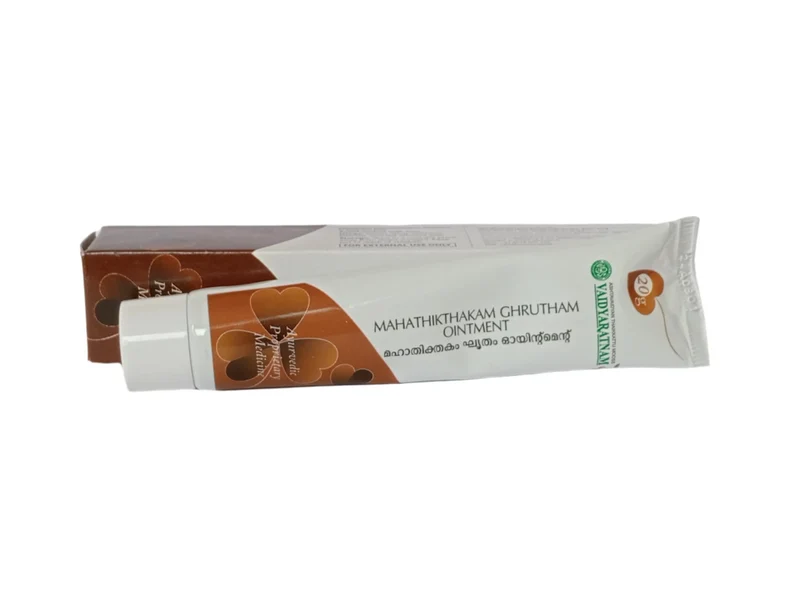 Mahathikthakam Ghrutham Ointment - 20GM - Vaidyaratnam