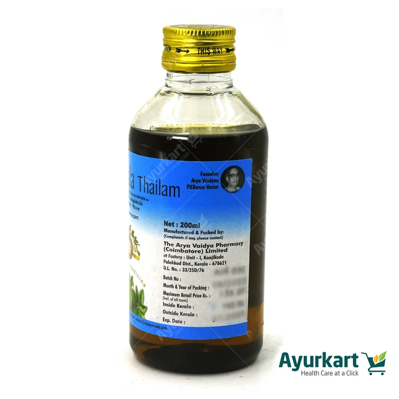 Sudhabala Thailam 200ML - AVP Ayurveda