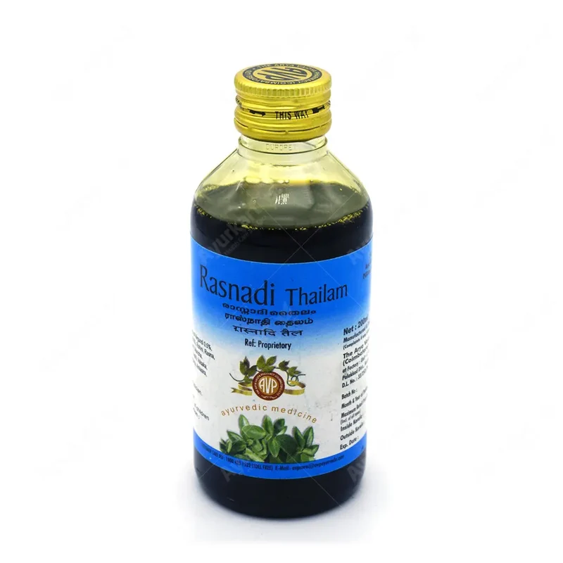 Rasnadi Thailam 200ML - AVP Ayurveda